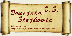 Danijela Stojković vizit kartica